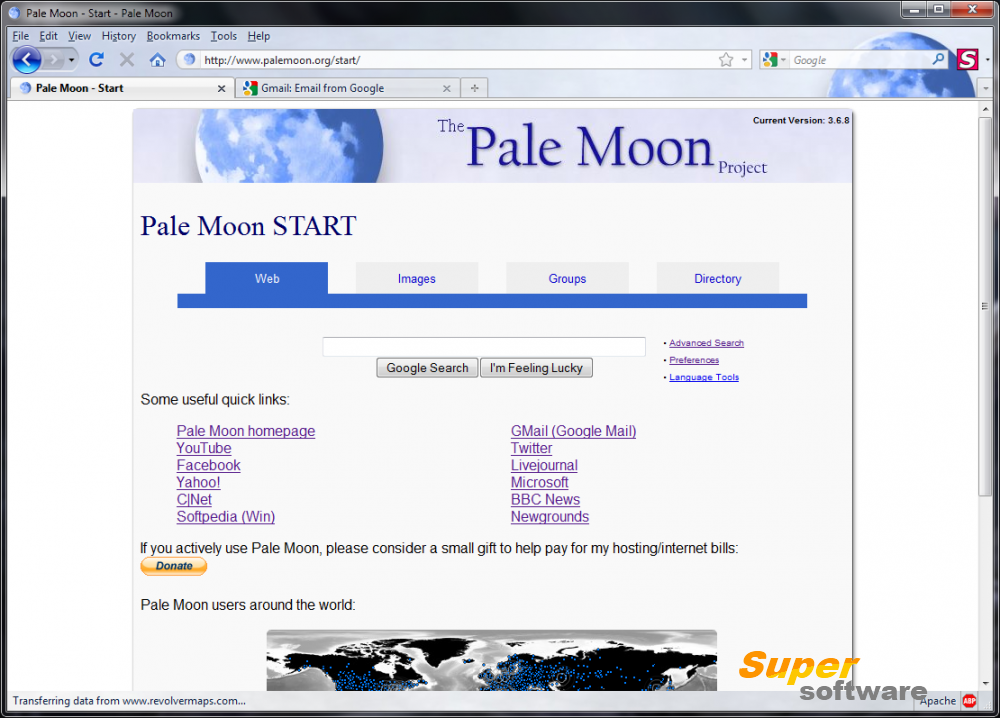 one tab for pale moon