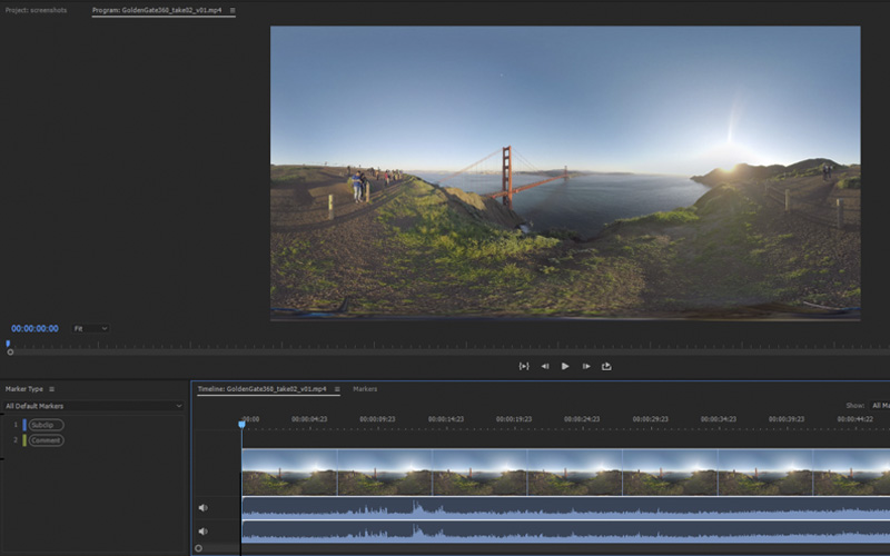 Скриншот Adobe Prelude CC 2021 Скриншот Adobe Prelude CC 2021