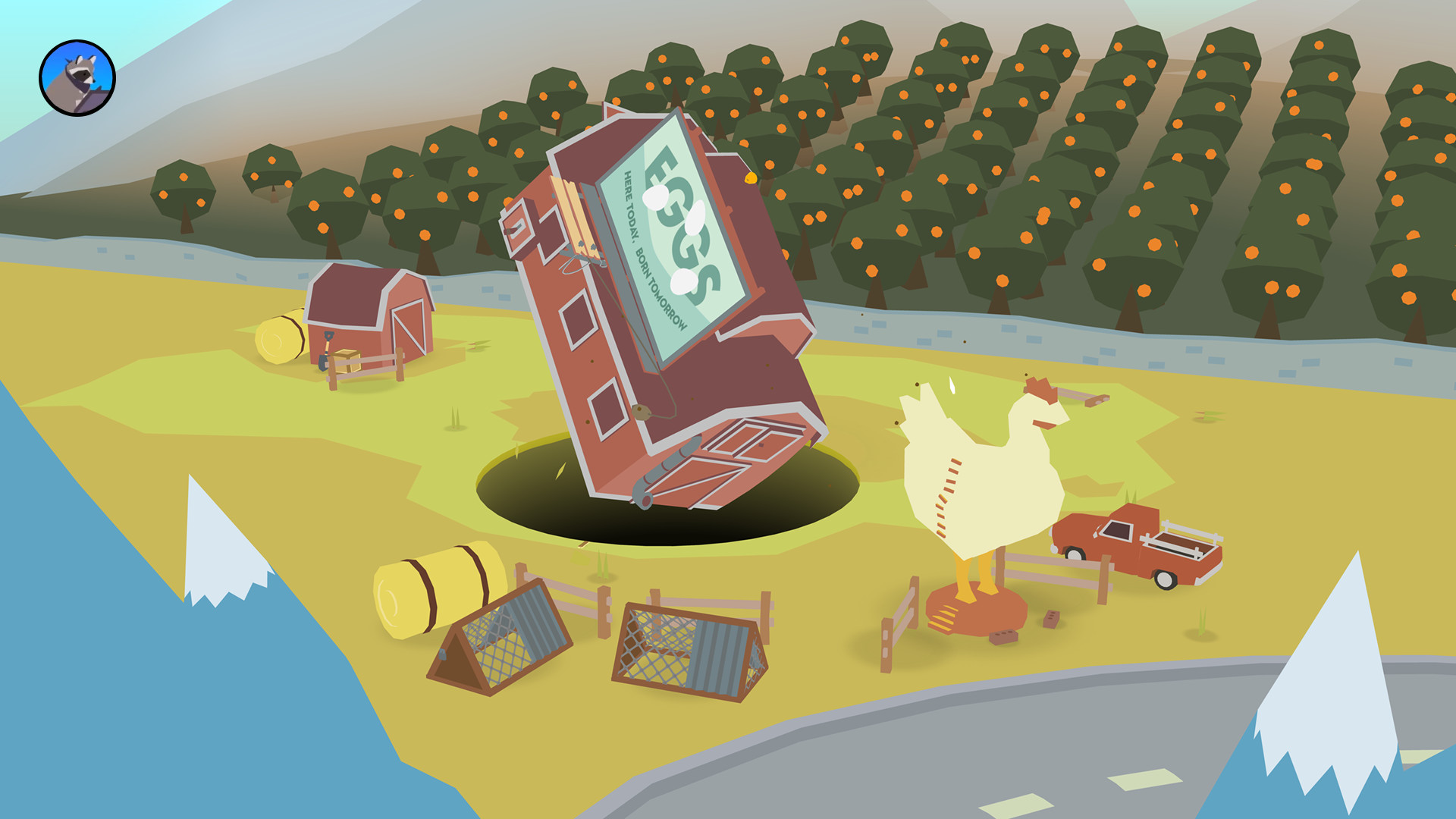 Скриншот Donut County Скриншот Donut County