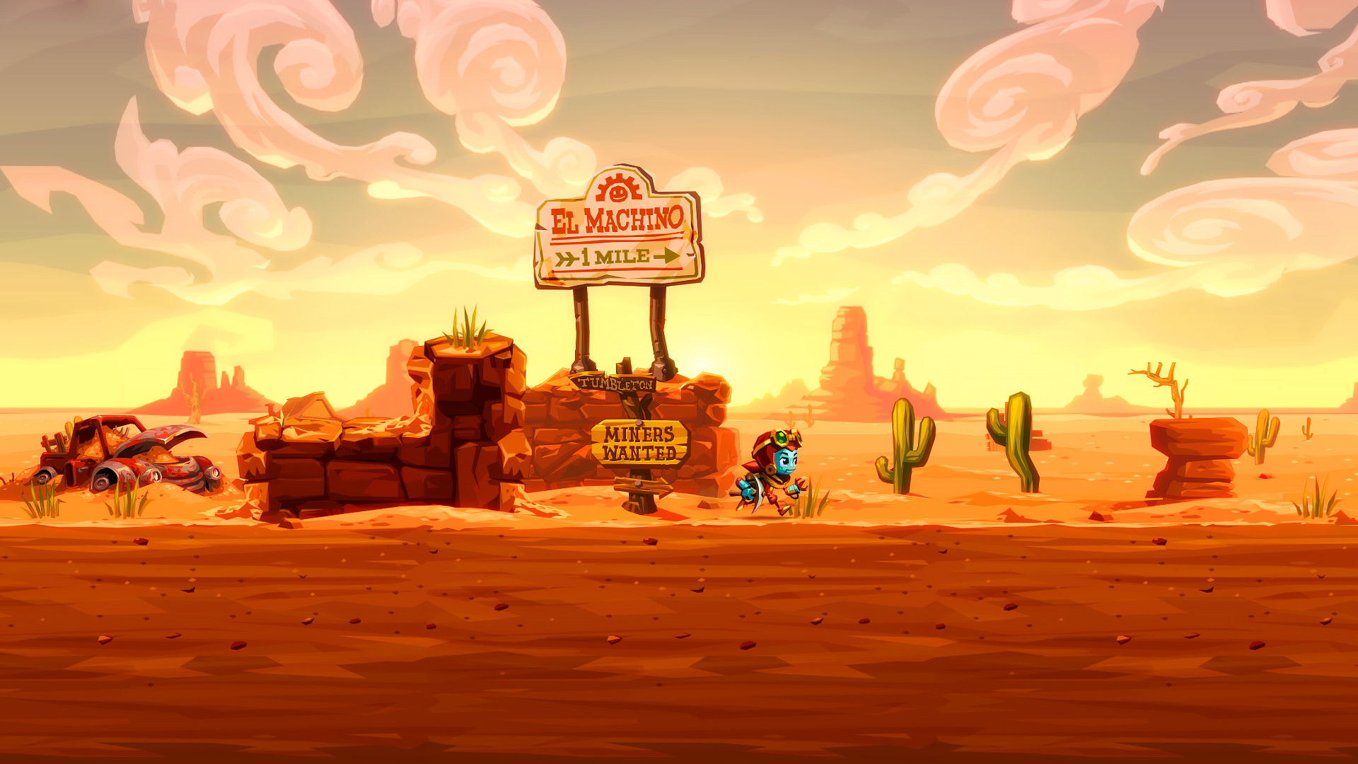 Скриншот SteamWorld Dig 2 Скриншот SteamWorld Dig 2