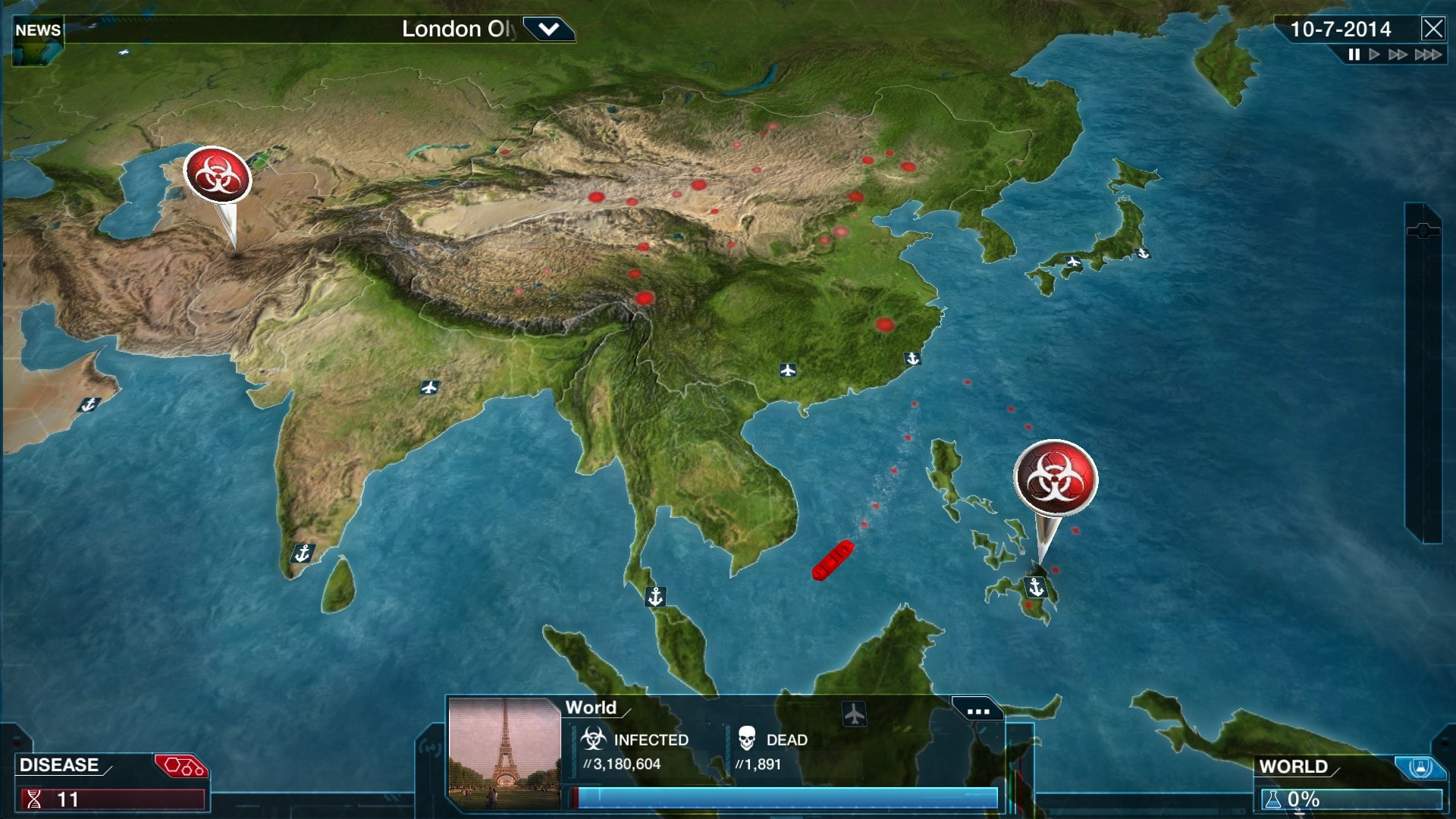Скриншот Plague Inc: Evolved Скриншот Plague Inc: Evolved