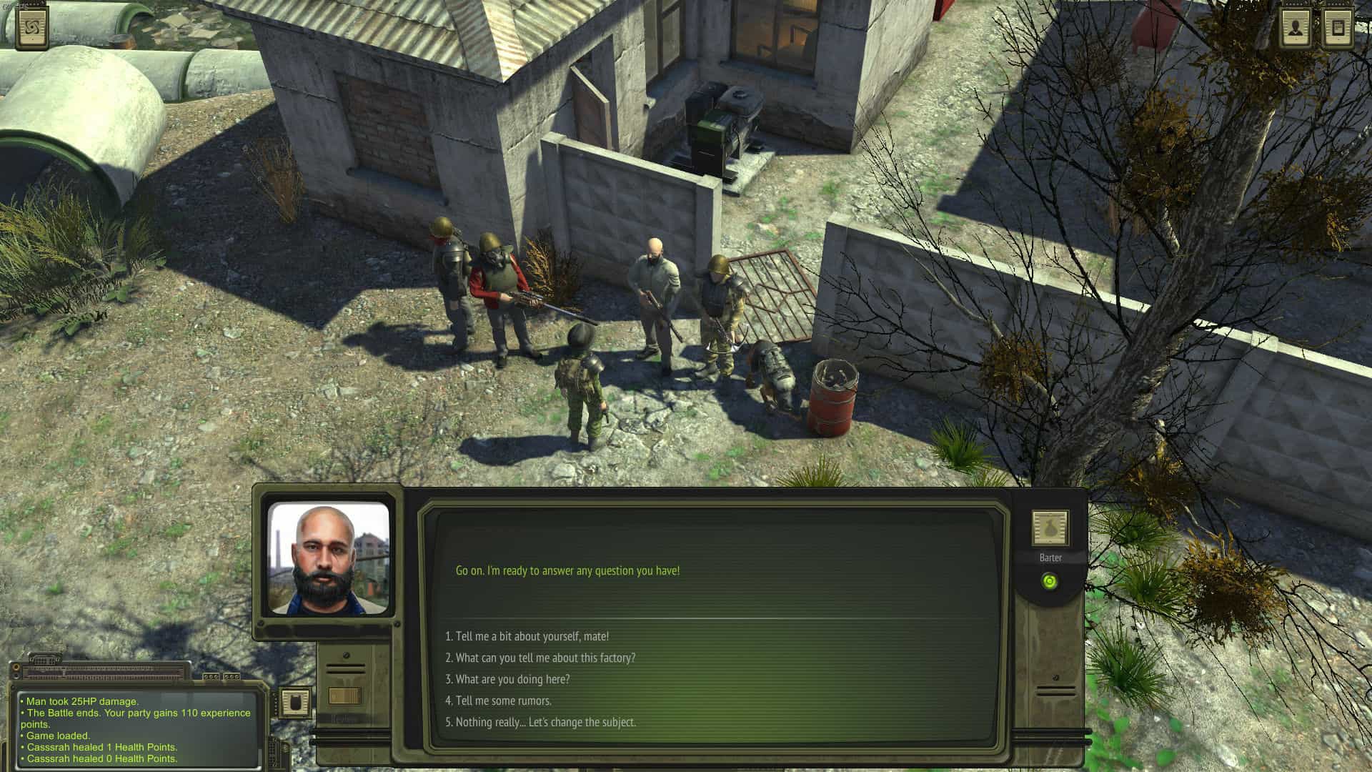 Скриншот ATOM RPG Скриншот ATOM RPG
