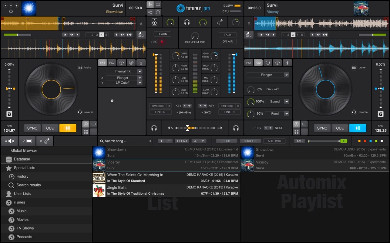 Скриншот future.dj pro Скриншот future.dj pro