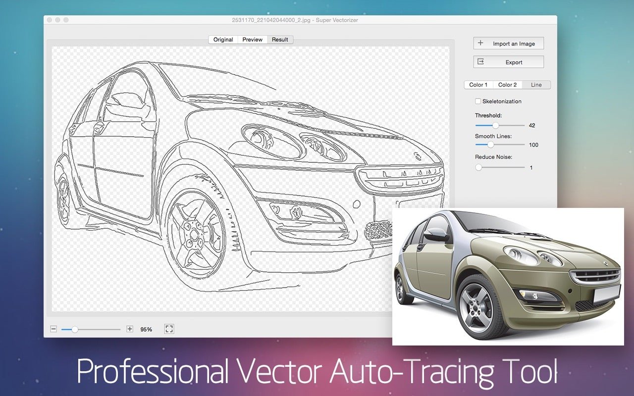 Скриншот Super Vectorizer Pro Скриншот Super Vectorizer Pro
