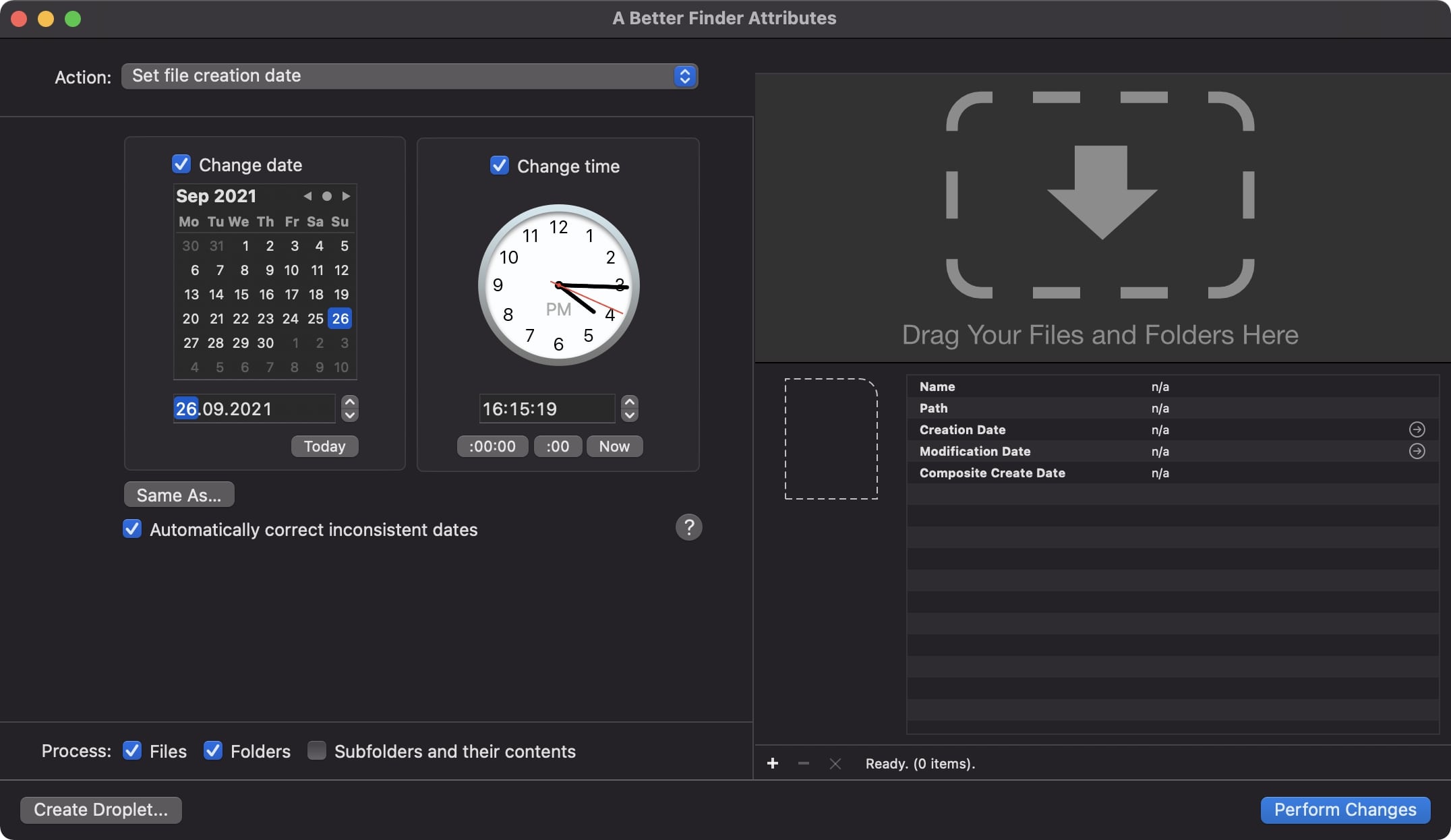 Скриншот A Better Finder Attributes Скриншот A Better Finder Attributes