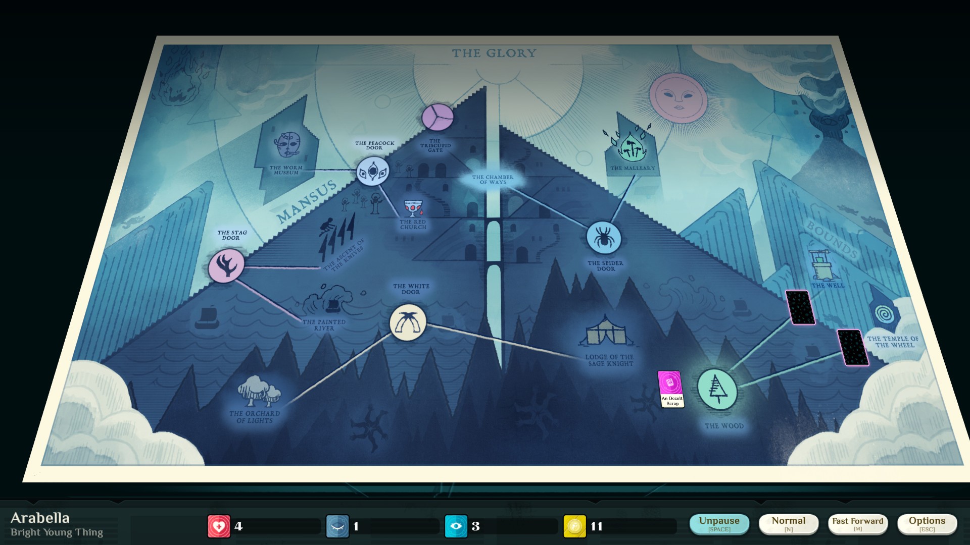Скриншот Cultist Simulator Скриншот Cultist Simulator