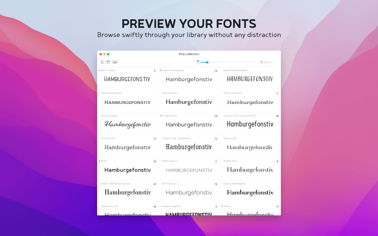 Скриншот Typeface Скриншот Typeface