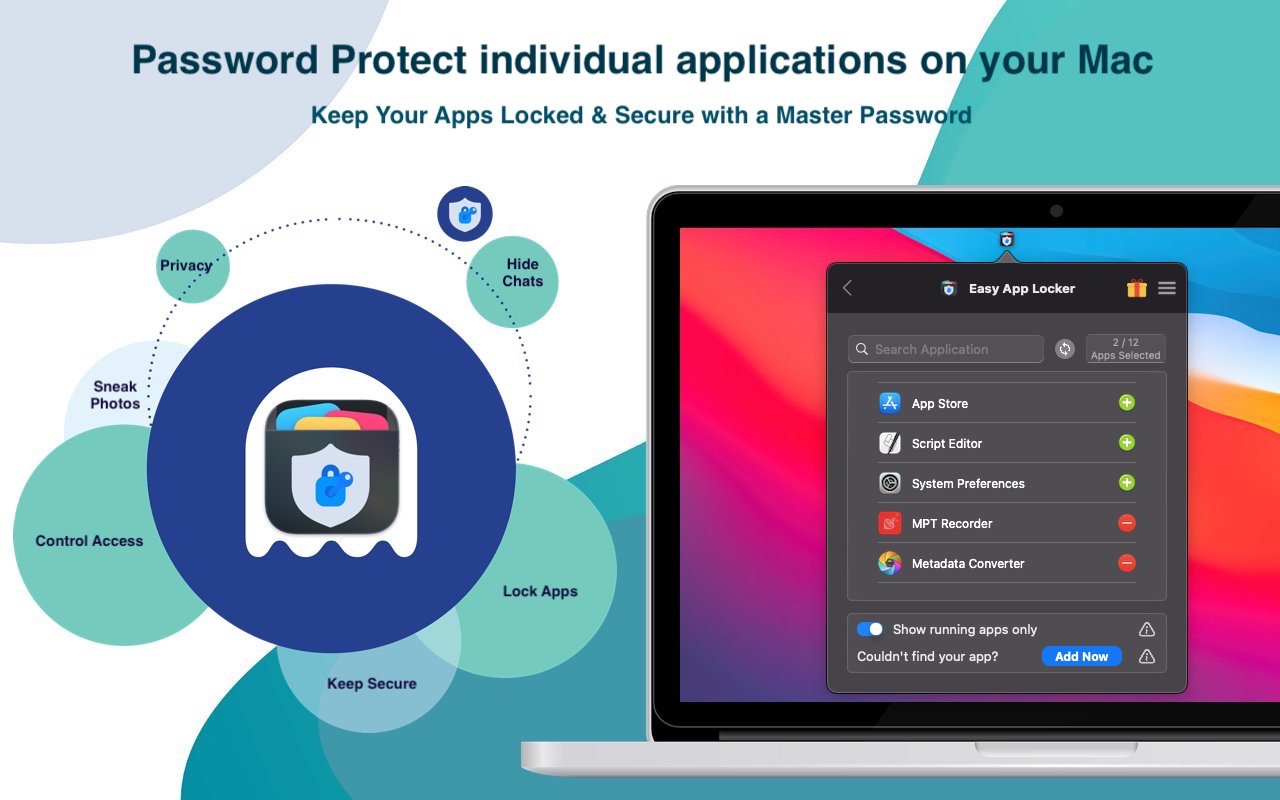 Скриншот Easy App Locker Скриншот Easy App Locker