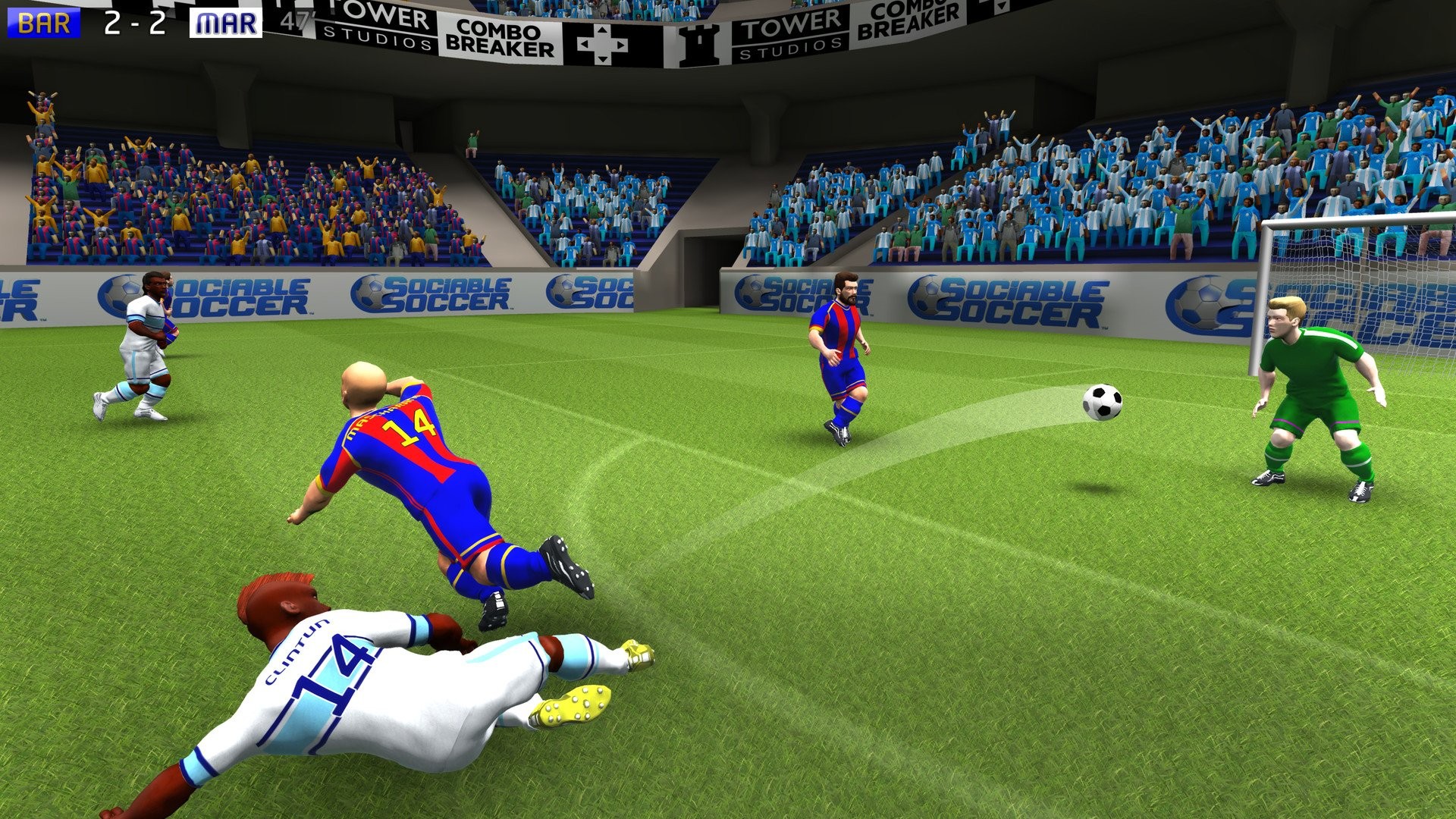 Скриншот Sociable Soccer Скриншот Sociable Soccer