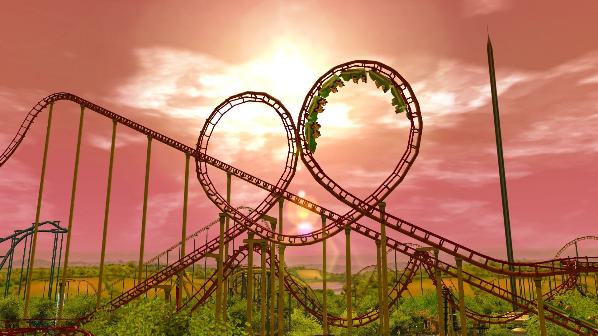Скриншот RollerCoaster Tycoon 3 Скриншот RollerCoaster Tycoon 3
