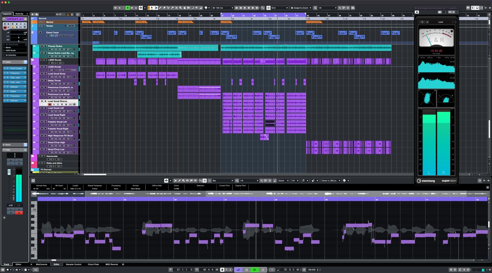 Скриншот Cubase Pro 12 Скриншот Cubase Pro 12