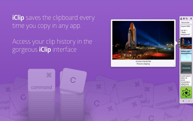 Скриншот iClip Скриншот iClip