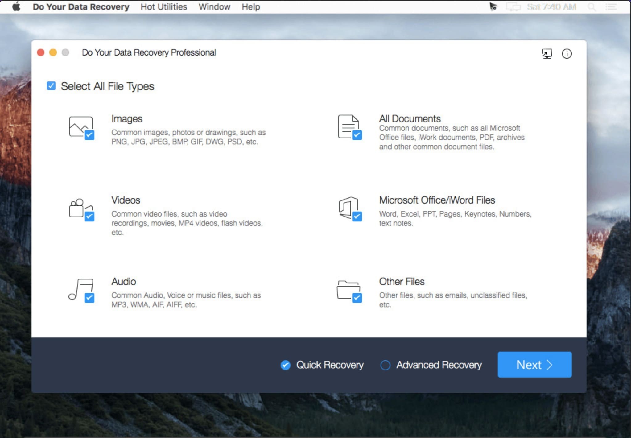 Скриншот Do Your Data Recovery Professional Скриншот Do Your Data Recovery Professional