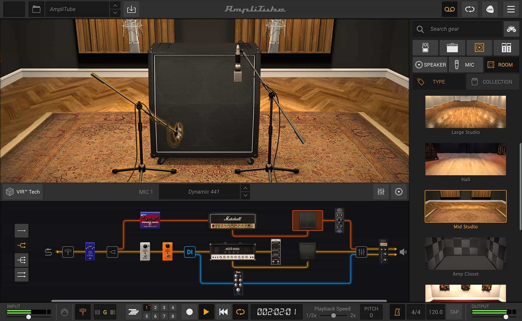 Скриншот AmpliTube 5 MAX Скриншот AmpliTube 5 MAX