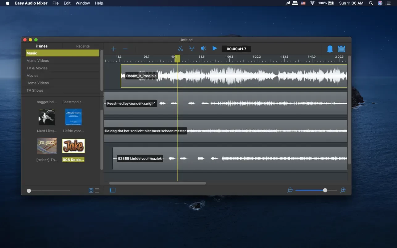Скриншот Easy Audio Mixer Скриншот Easy Audio Mixer