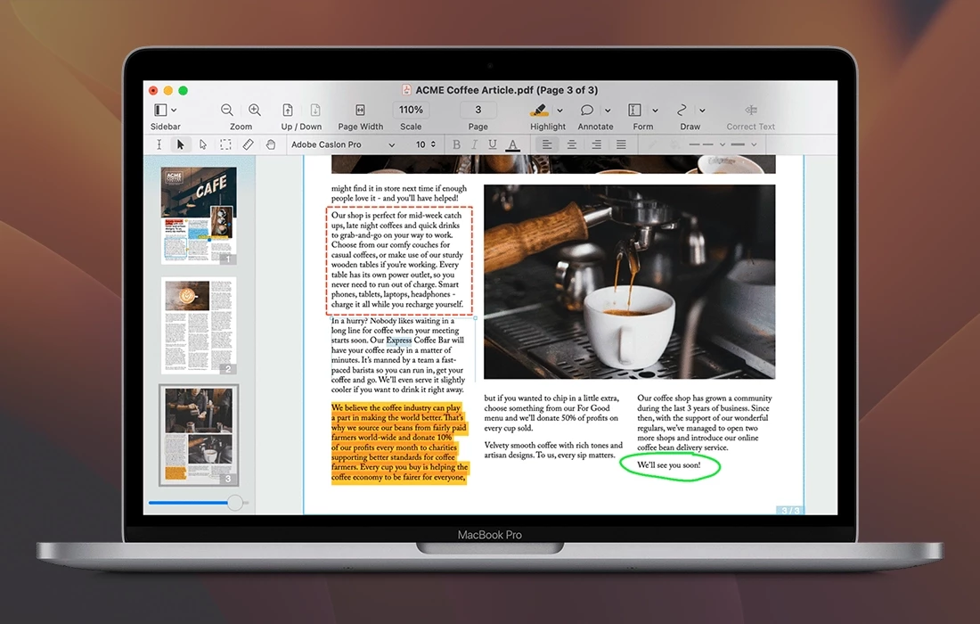 Скриншот Nitro PDF Pro Скриншот Nitro PDF Pro