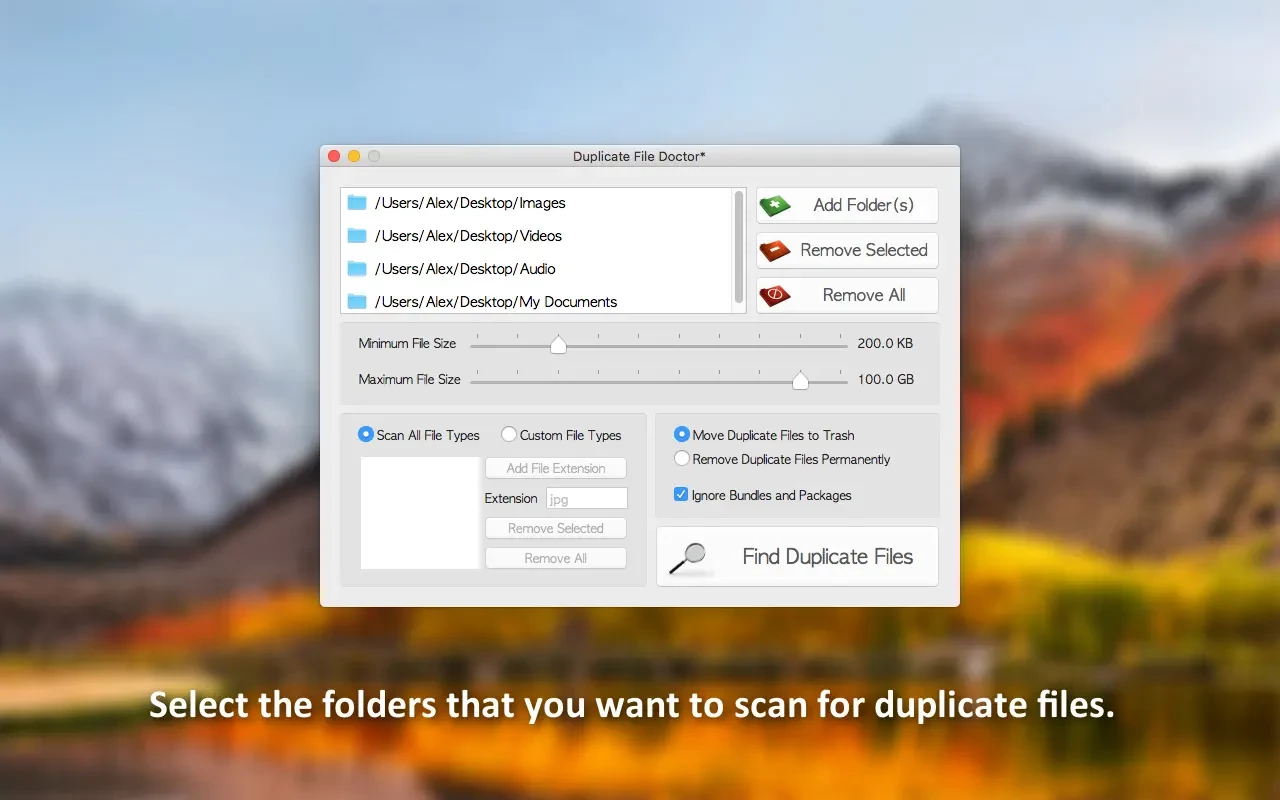 Скриншот Duplicate File Doctor Скриншот Duplicate File Doctor