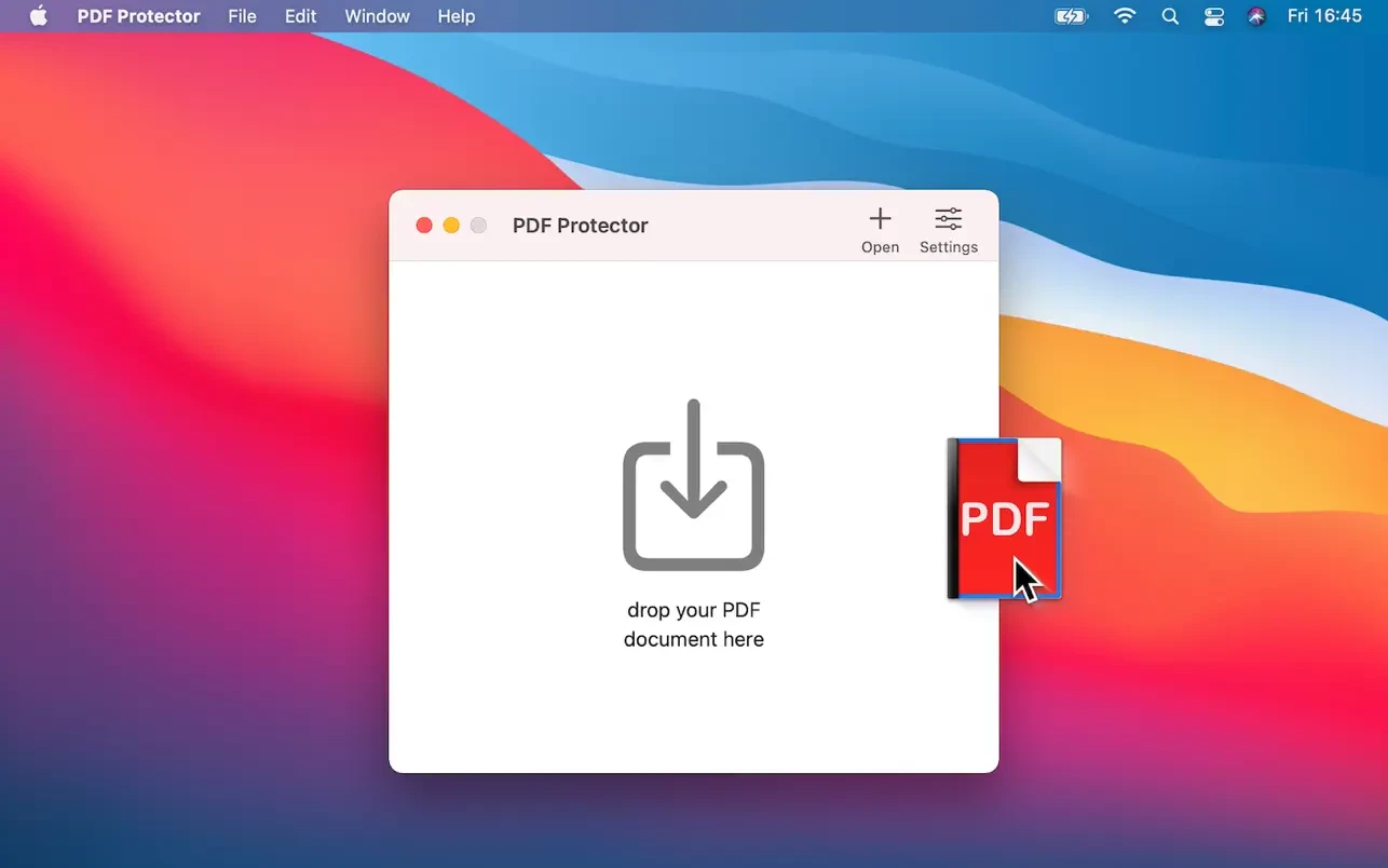 Protected pdf. Mac Protector.