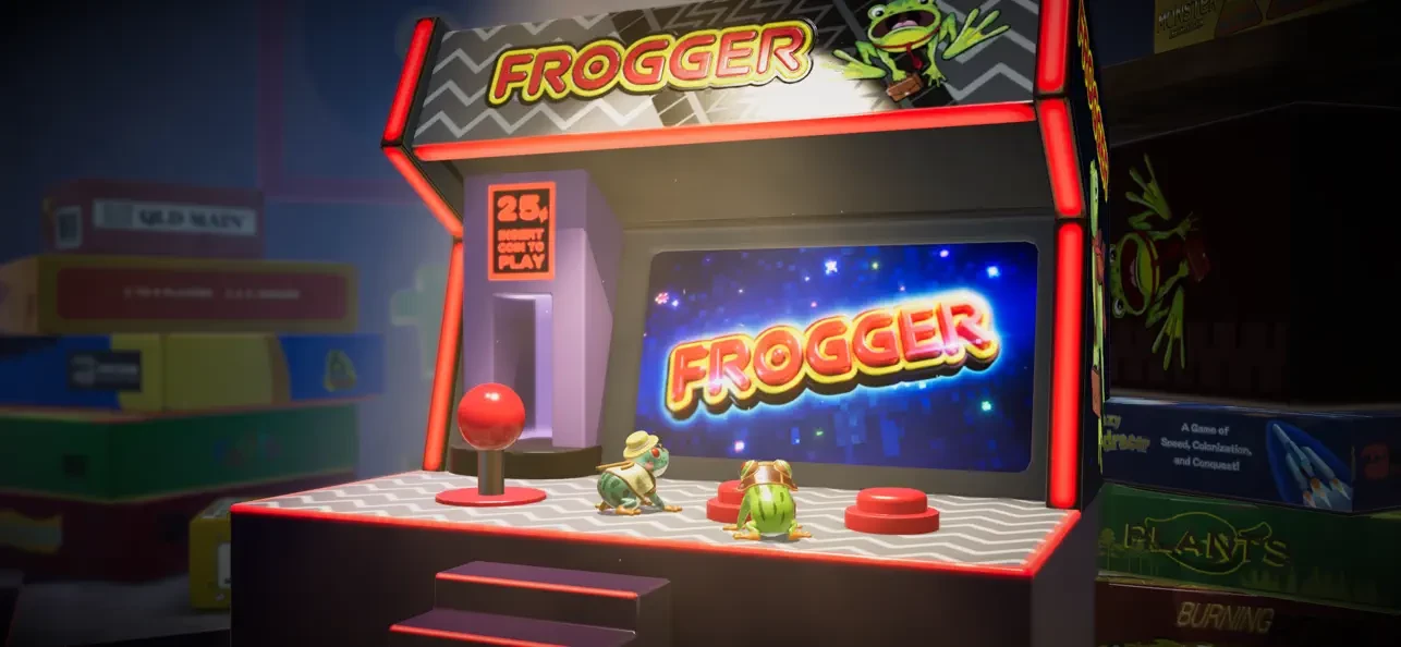 Скриншот Frogger in Toy Town Скриншот Frogger in Toy Town
