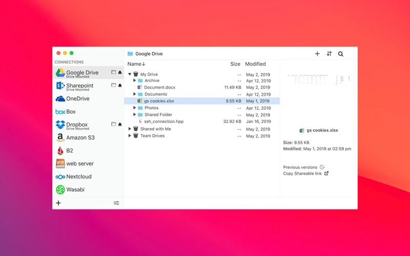 Скриншот ExpanDrive Скриншот ExpanDrive