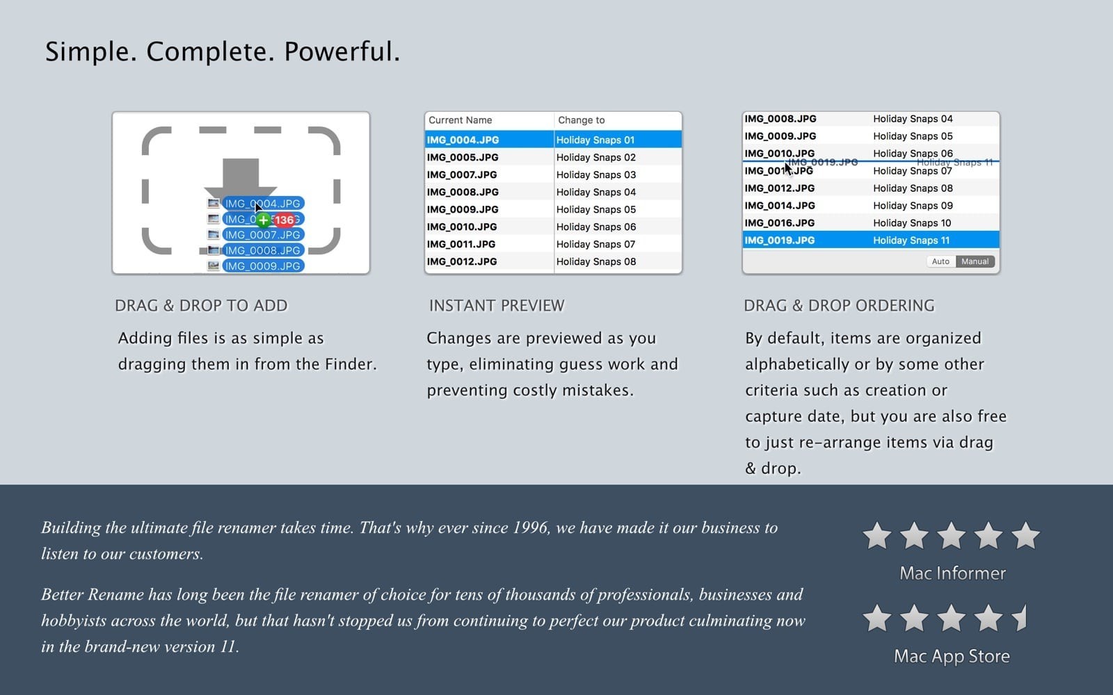 Скриншот A Better Finder Rename Скриншот A Better Finder Rename