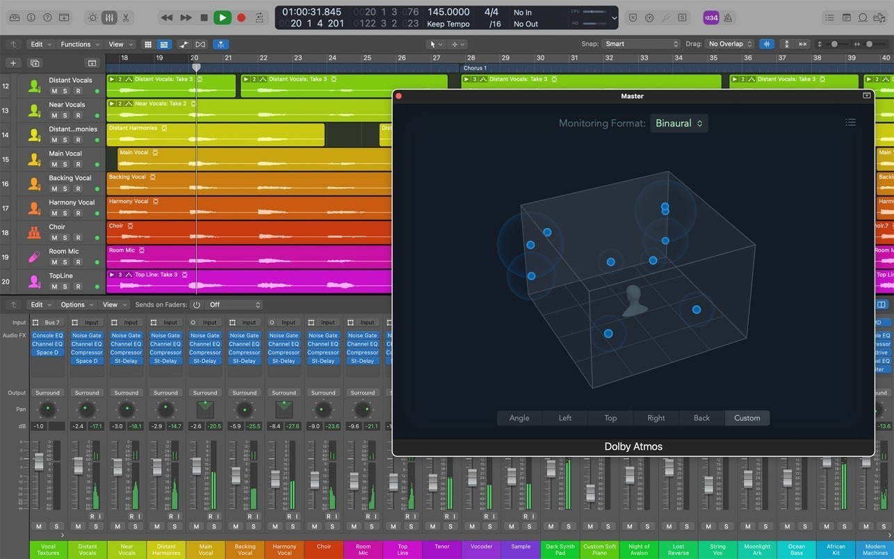 Скриншот Logic Pro Скриншот Logic Pro