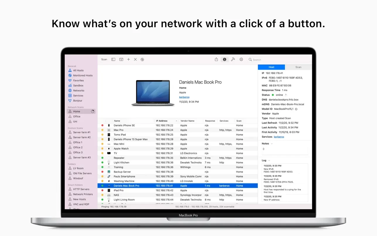 Скриншот Network Radar Скриншот Network Radar
