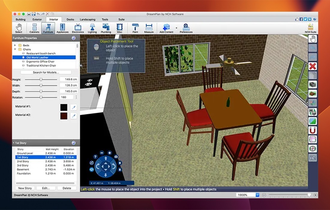 Скриншот DreamPlan Home Design Software Pro Скриншот DreamPlan Home Design Software Pro
