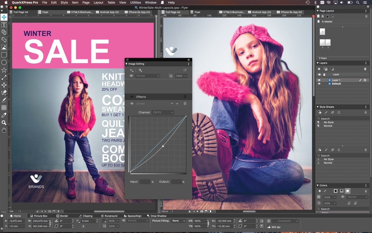Скриншот QuarkXPress 2022 Скриншот QuarkXPress 2022