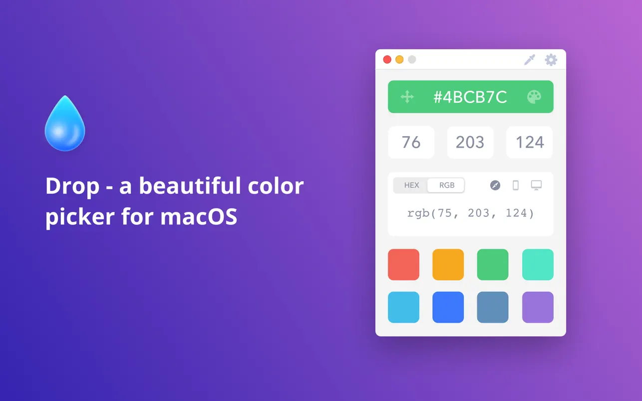 Скриншот Drop - Color Picker Скриншот Drop - Color Picker