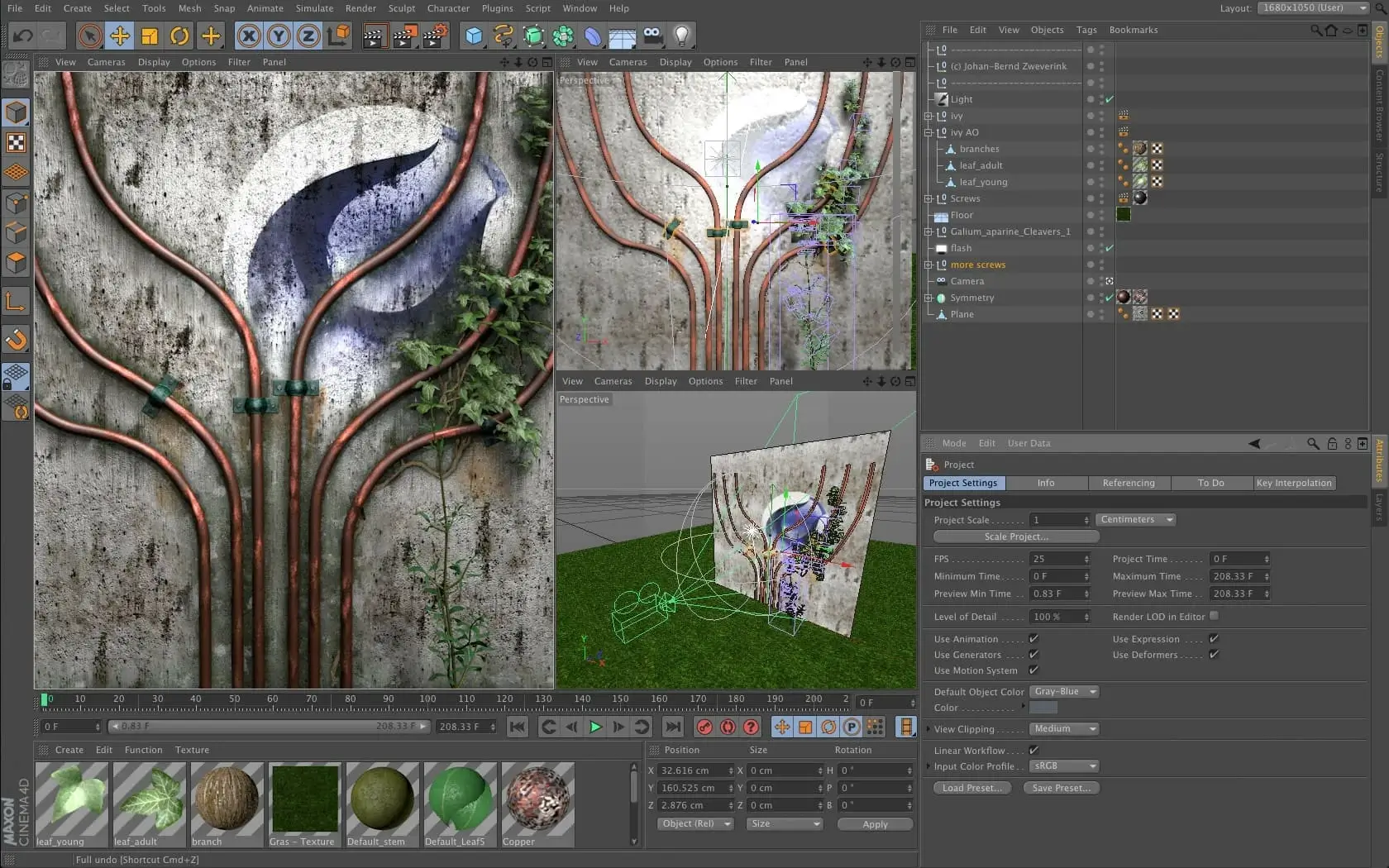 Скриншот Cinema 4D Скриншот Cinema 4D