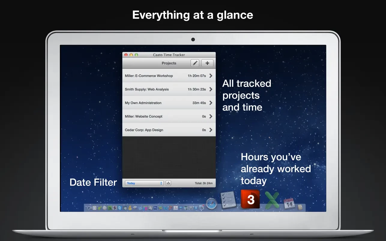 Скриншот Caato Time Tracker Pro Скриншот Caato Time Tracker Pro