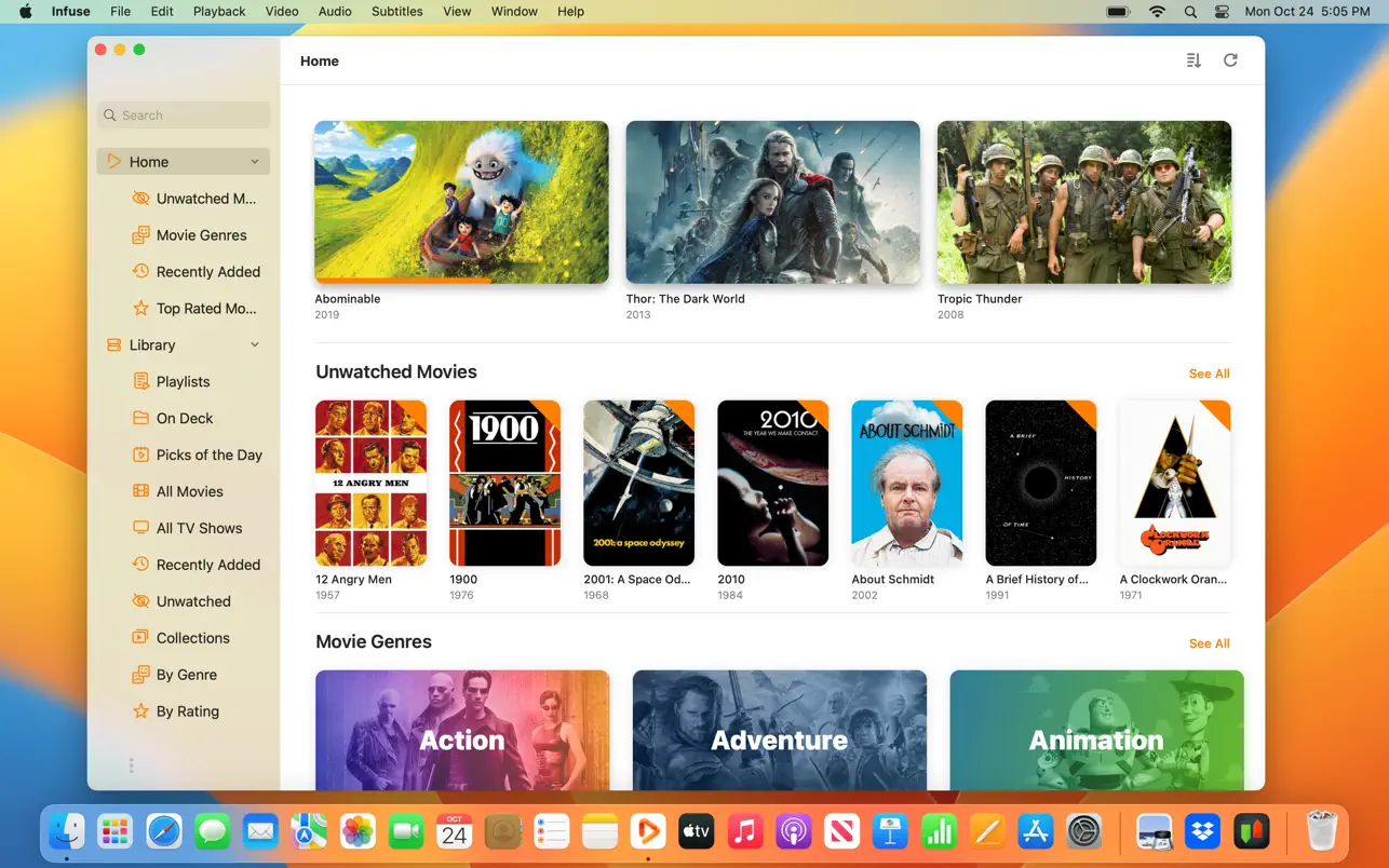 Скриншот Infuse 7 PRO Скриншот Infuse 7 PRO