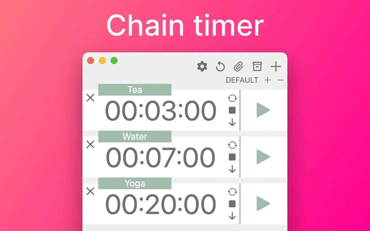 Скриншот Chain Timer Скриншот Chain Timer