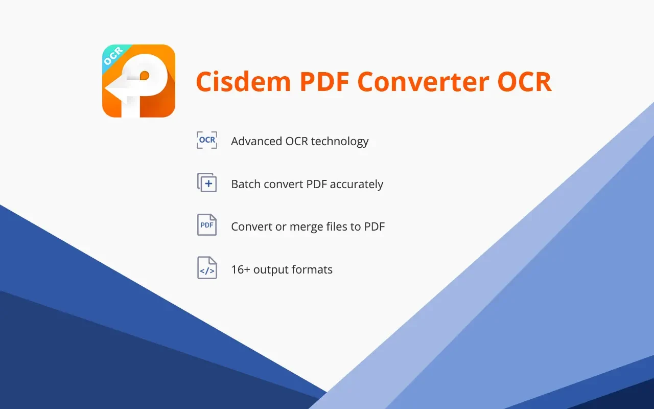 Скриншот Cisdem PDF Converter OCR Скриншот Cisdem PDF Converter OCR